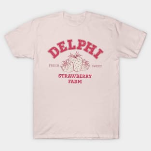 Delphi Strawberry Farm Service Fresh Sweet Percy T-Shirt